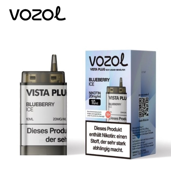 Vozol Vista Plug Ez - Blueberry Ice - Pods 20mg